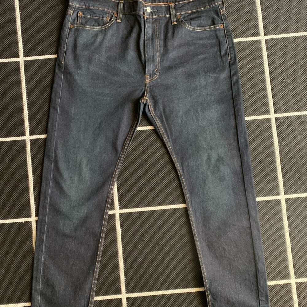 Levi's Slim Straight Dark Indigo Jeans